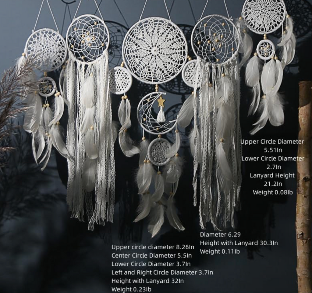5pc Redfeather DreamCatcher Set.