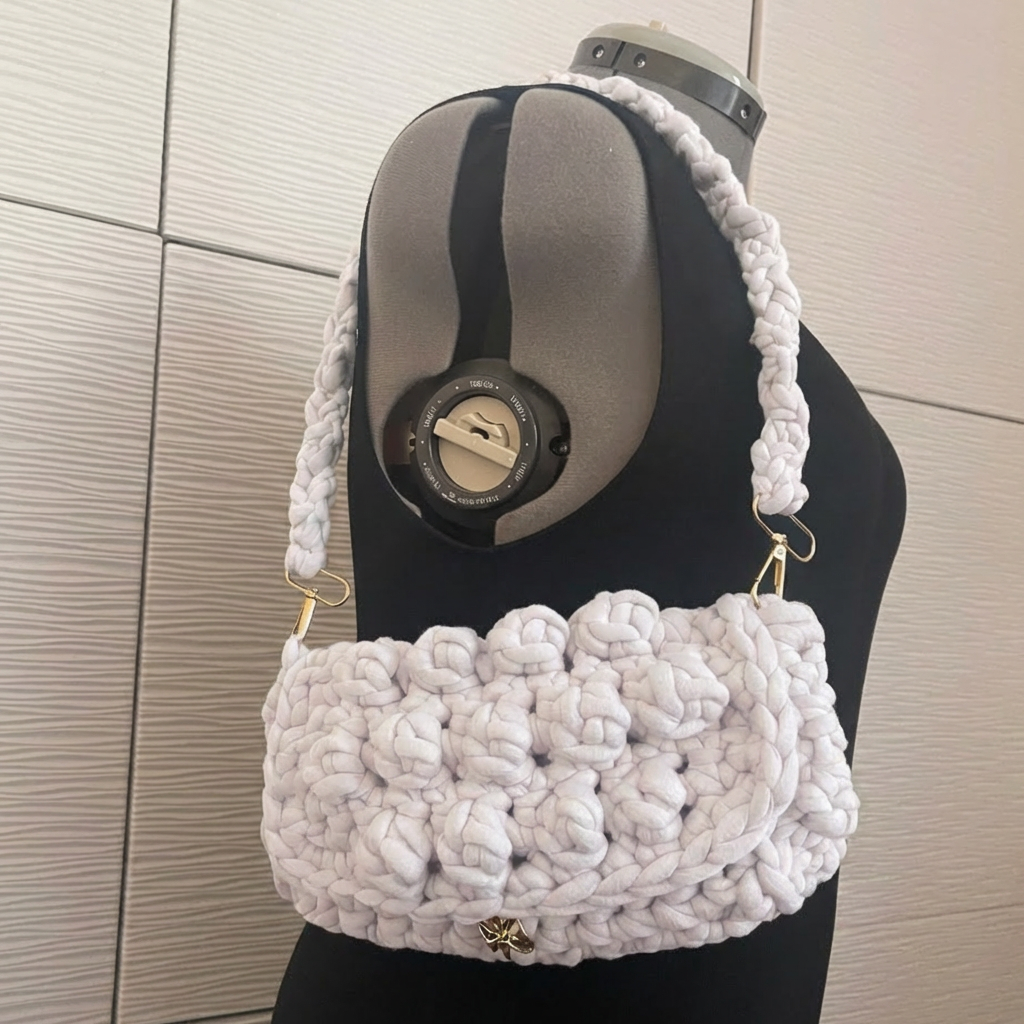 Redfeather Crochet Handbag
