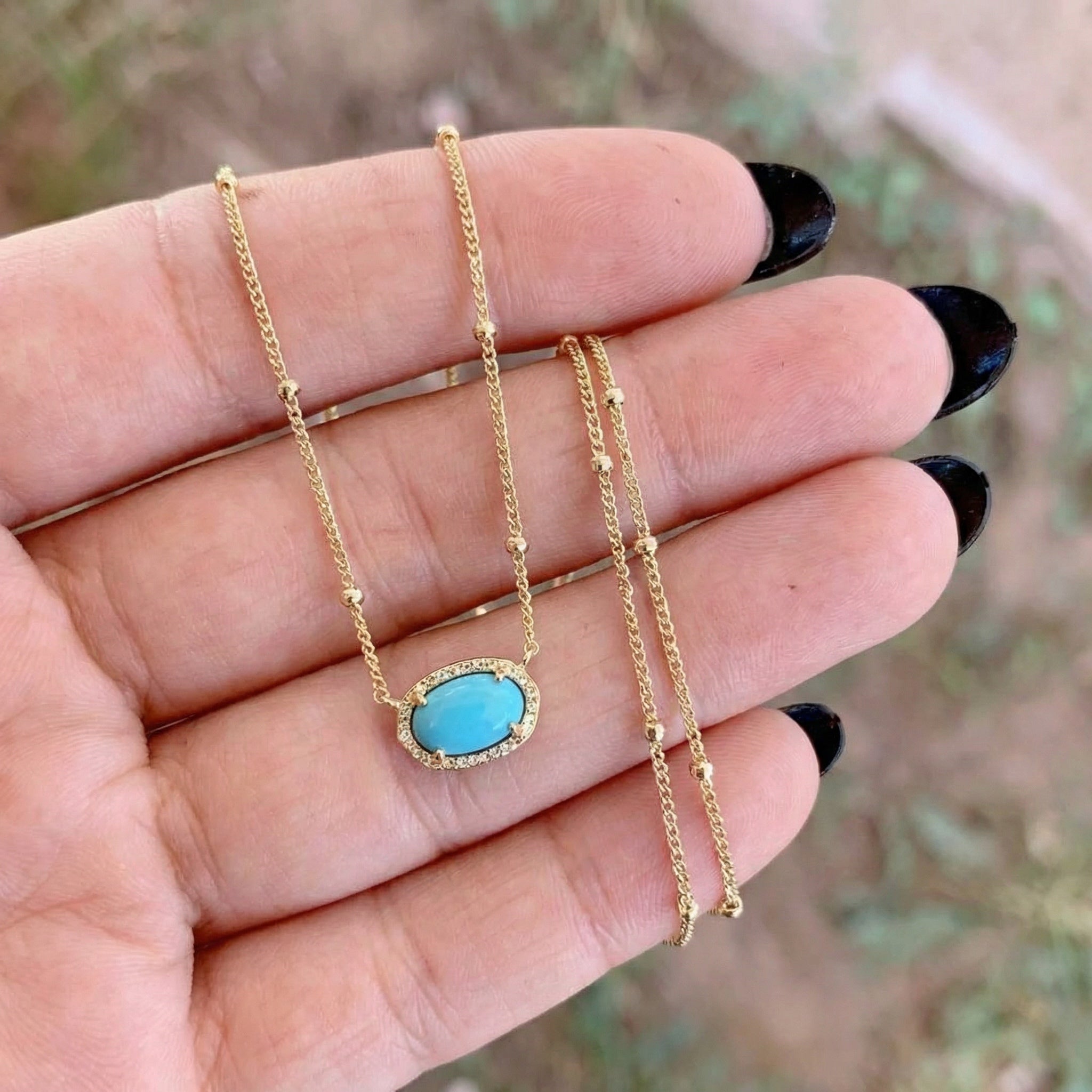 Dootł’izhii 14K Gold plated Necklace